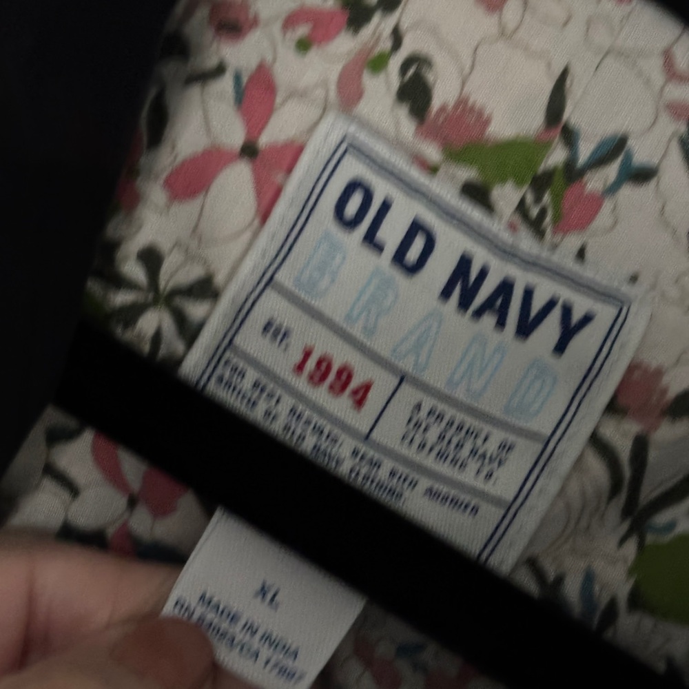 Old Navy Black Button-Up Jacket - image 6